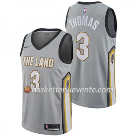 Maillot Basket Cleveland Cavaliers Isaiah Thomas 3 Nike City Edition Swingman - Homme